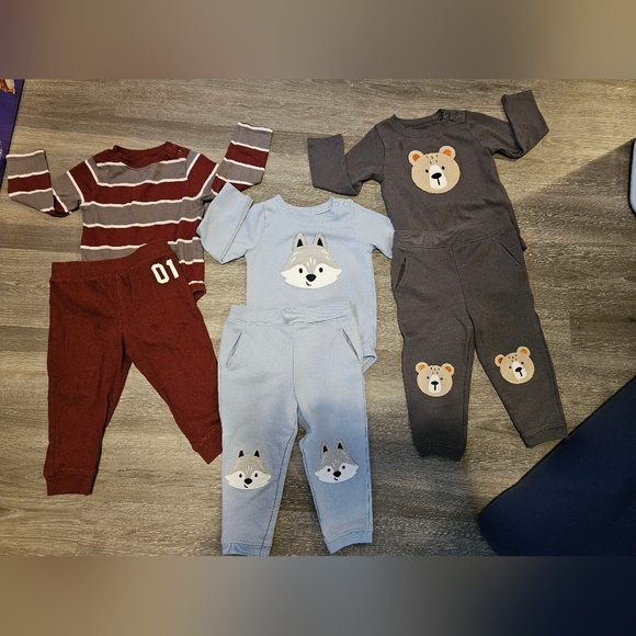 Baby long sleeve onesie and matching pants bundle - Picture 7 of 7